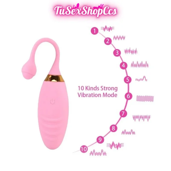 vibrador tipo huevo a control remoto